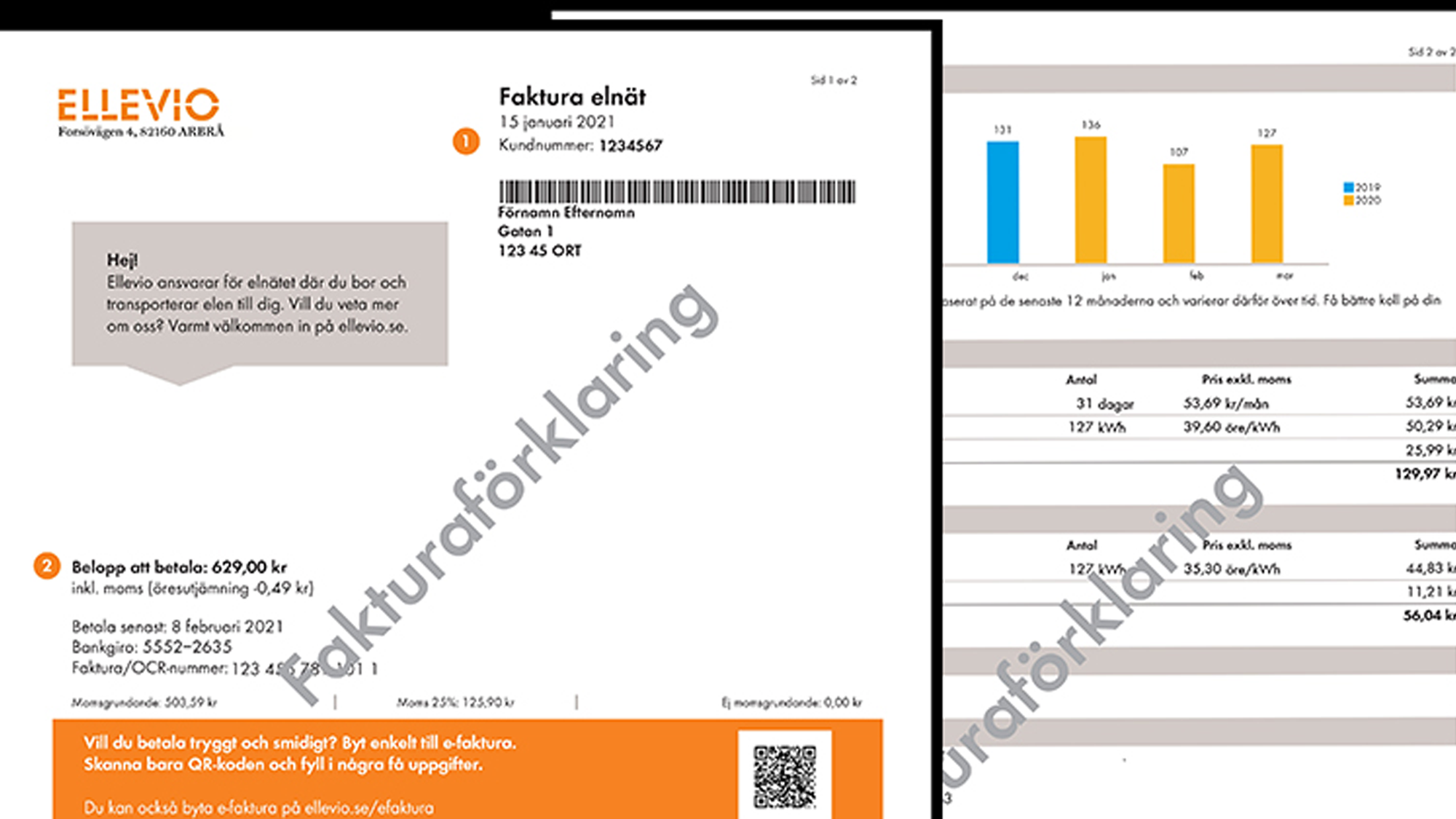 Ellevio | Faktura Och Betalsätt För Företag Hos Ellevio